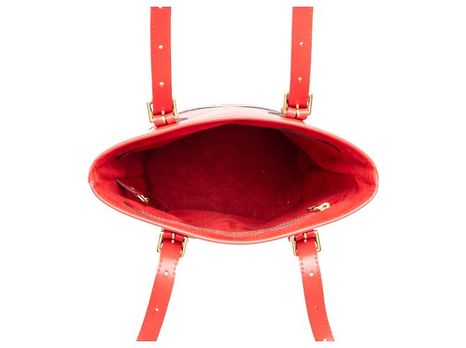 Louis Vuitton Red Epi Petit Bucket - vue 4