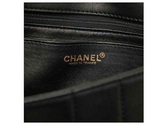 Chanel Black Chocolate Bar Lambskin Single Flap - vista 5