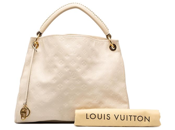 Louis Vuitton White Monogram Empreinte Artsy MM - vista 7
