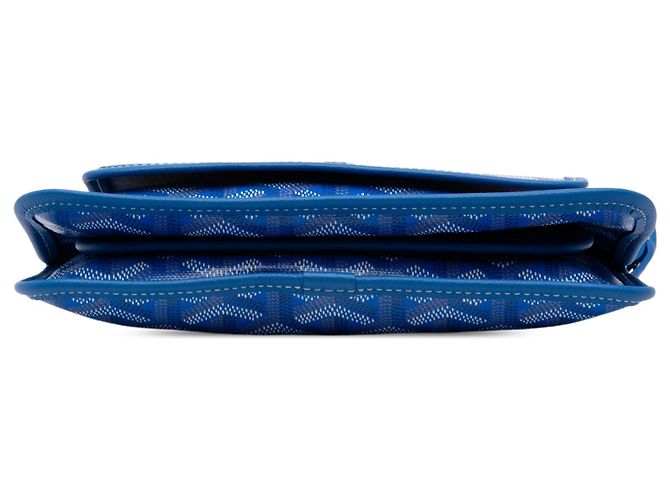 Portafoglio tascabile Goyard Blue Goyardine Plumet - vista 3