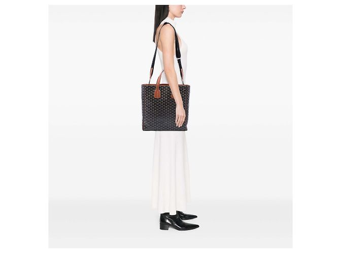 Goyard Black Goyardine Voltaire III - Ansicht 6