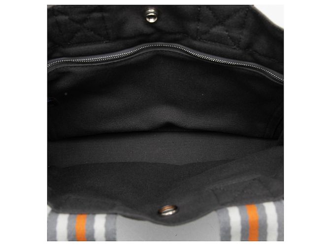 Hermès Gray Canvas Fourre Tout PM - vista 4