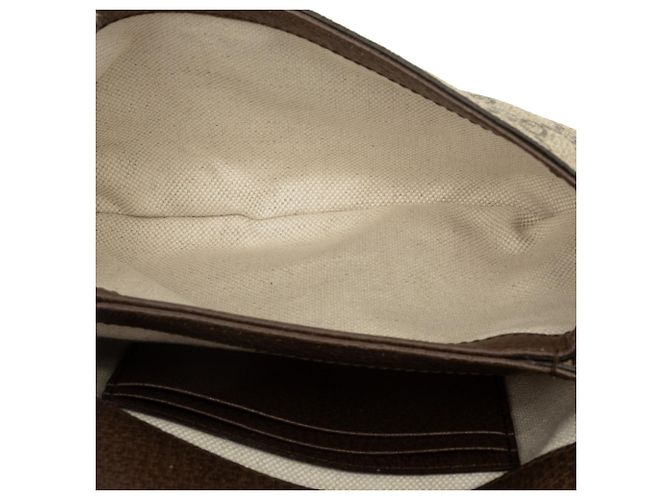 Borsetta cintura Gucci Beige GG Supreme Blondie - vista 4