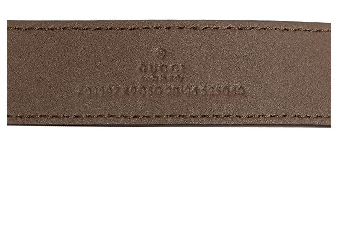Borsetta cintura Gucci Beige GG Supreme Blondie - vista 6