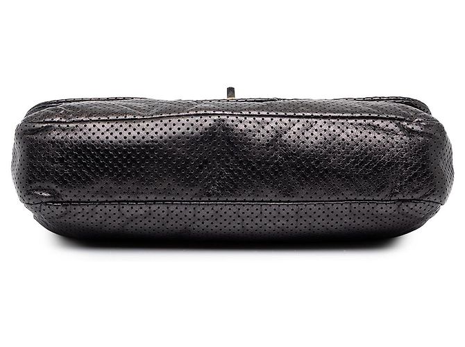 Chanel Black Medium Perforated Calfskin Reissue 2.55 Drill Flap - vista 3