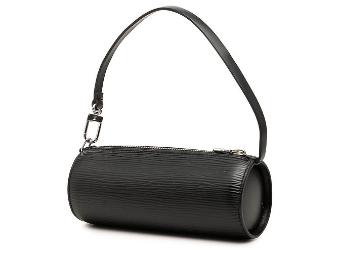 Louis Vuitton Black Epi Pochette Soufflot - vista 2