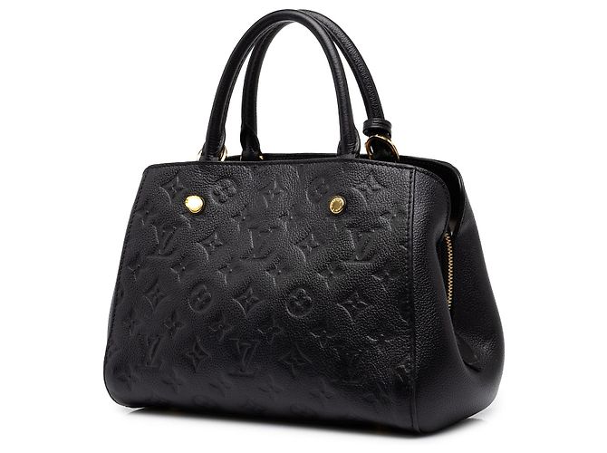 Louis Vuitton Black Monogram Empreinte Montaigne BB - vista 2