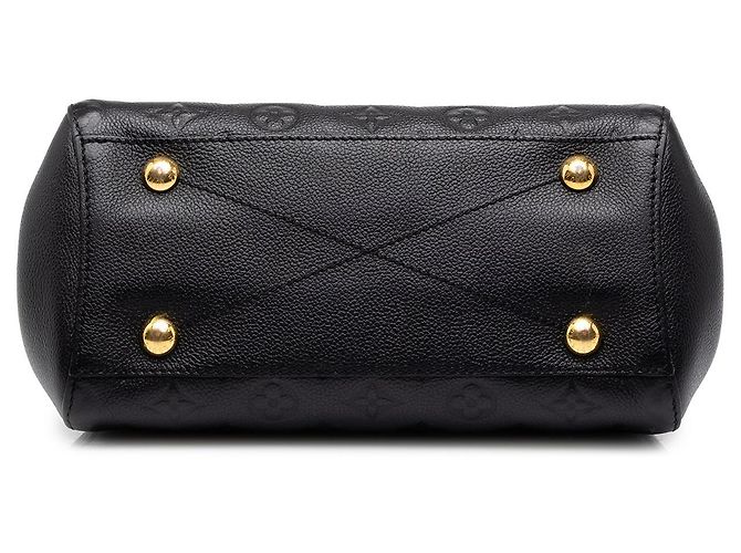 Louis Vuitton Black Monogram Empreinte Montaigne BB - vista 3