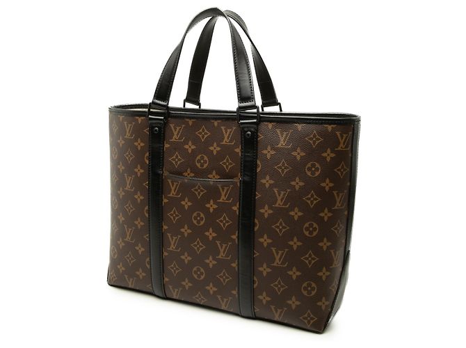 Louis Vuitton Brown Monogram Macassar Weekend Tote PM - Ansicht 2