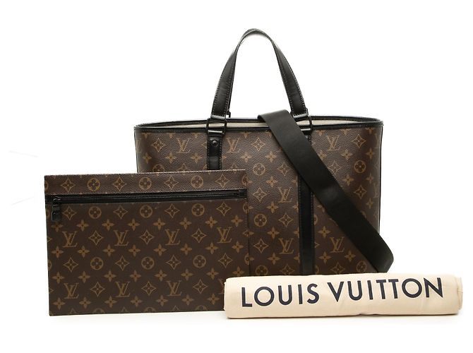 Louis Vuitton Brown Monogram Macassar Weekend Tote PM - Ansicht 7