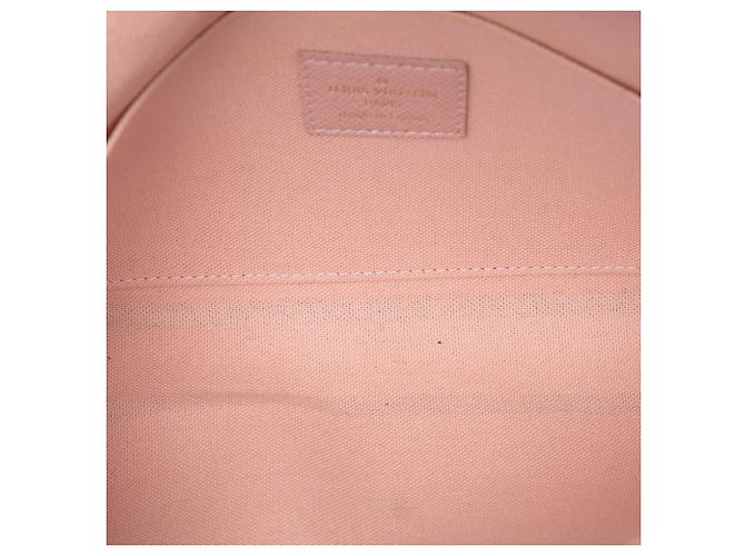 Louis Vuitton White Damier Azur Pochette Felicie - vista 4