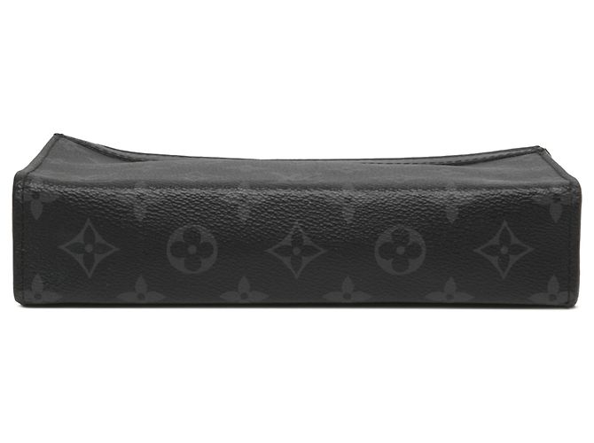 Louis Vuitton Black Monogram Eclipse Gaston Wearable Wallet - view 3