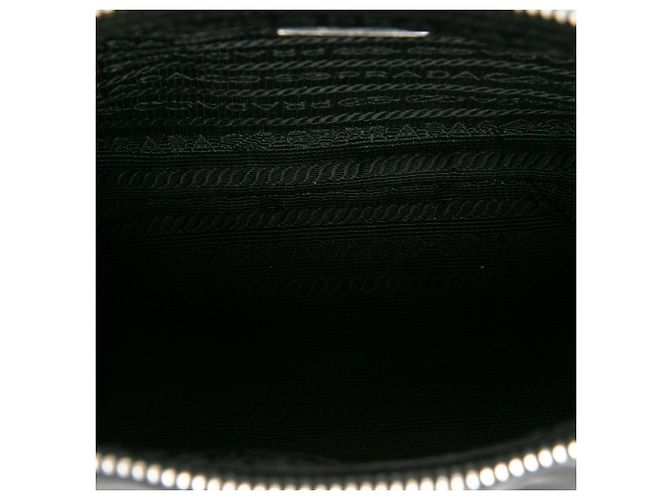 Bolso Prada Black Mini Saffiano Trimmed Tessuto Re Edition 2005 - vista 4