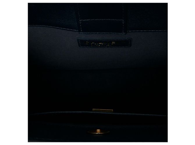Bolsa Hobo Chanel Blue CC Quilted Denim - vista 4