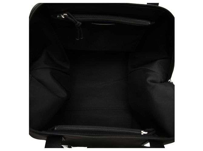Borsa da viaggio Valentino VLTN in nylon nero - vista 4