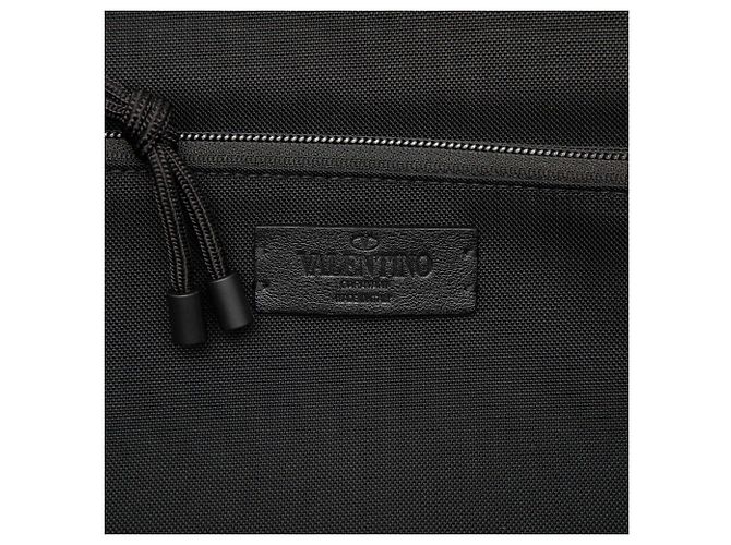 Borsa da viaggio Valentino VLTN in nylon nero - vista 5