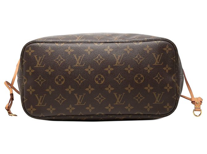 Louis Vuitton Brown Monogram Neverfull MM - vista 3