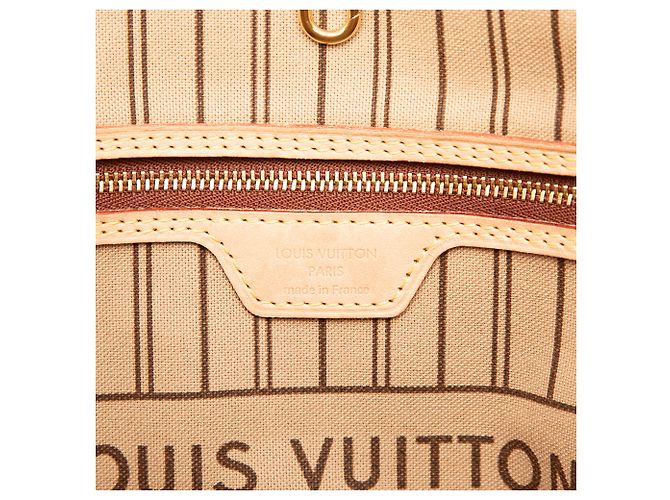 Louis Vuitton Brown Monogram Neverfull MM - vista 5