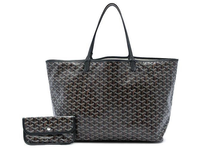 Goyard Black Goyardine Saint Louis GM - vista 6