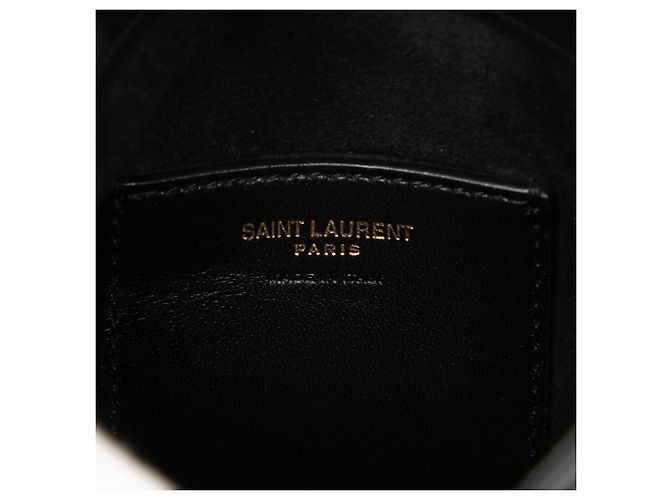 Autre Marque Saint Laurent Black Mini Smooth Leather Le 5 a 7 Vertical Crossbody - vue 5