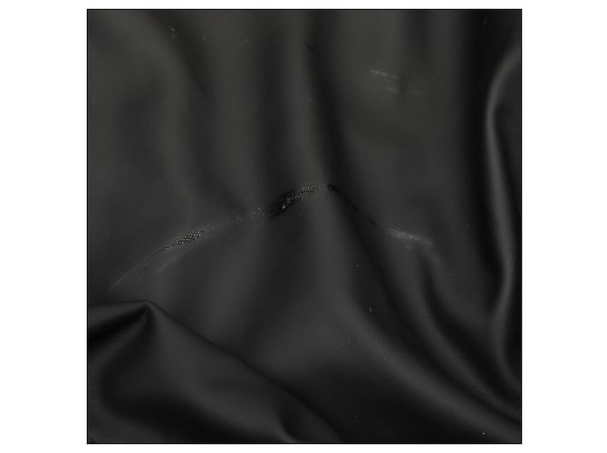 Borsa da viaggio Gucci in nylon nero con banda Web - vista 6