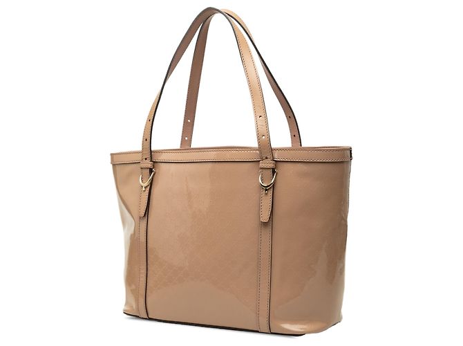 Bolso Tote Gucci Nice de charol rosa Microguccissima - vista 2