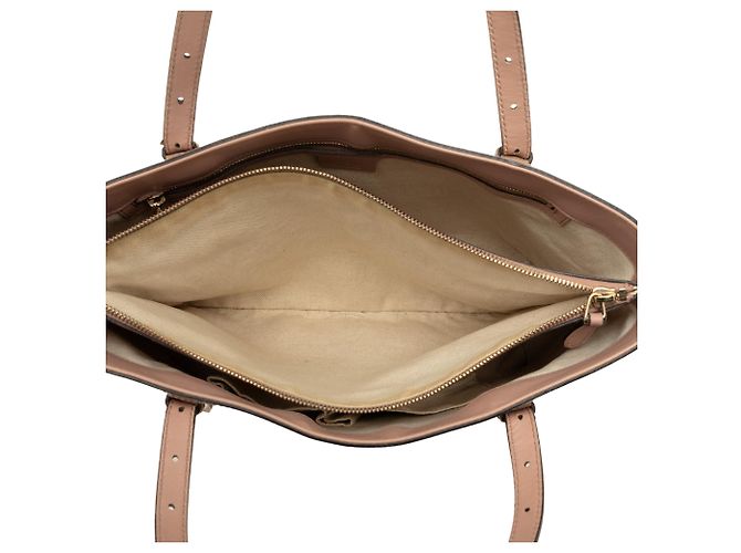 Bolso Tote Gucci Nice de charol rosa Microguccissima - vista 4