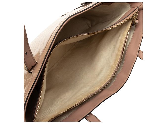 Bolso Tote Gucci Nice de charol rosa Microguccissima - vista 5