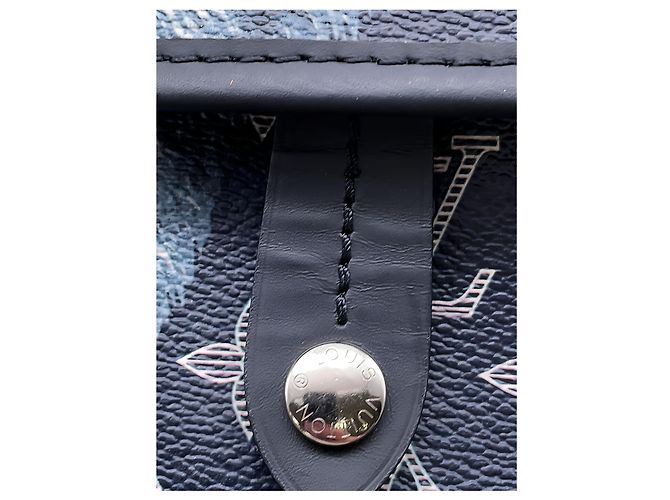 Louis Vuitton Blue Chapman Brothers Monogram Savane Messenger PM - vista 10
