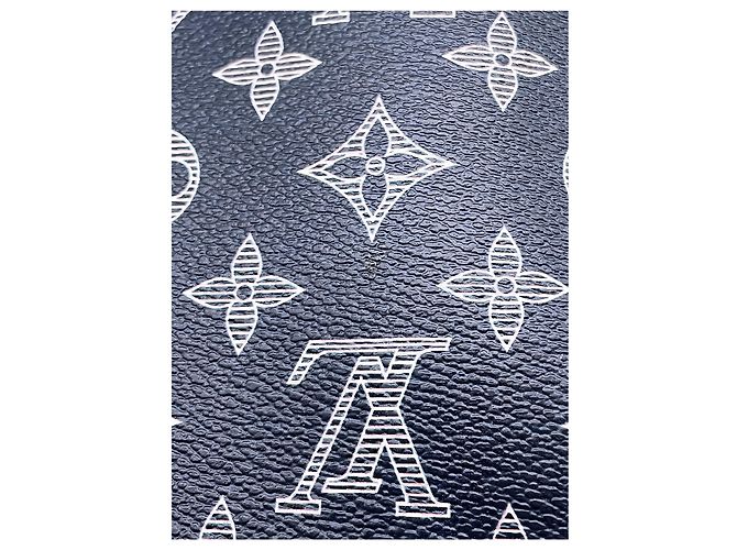Louis Vuitton Blue Chapman Brothers Monogram Savane Messenger PM - vista 13