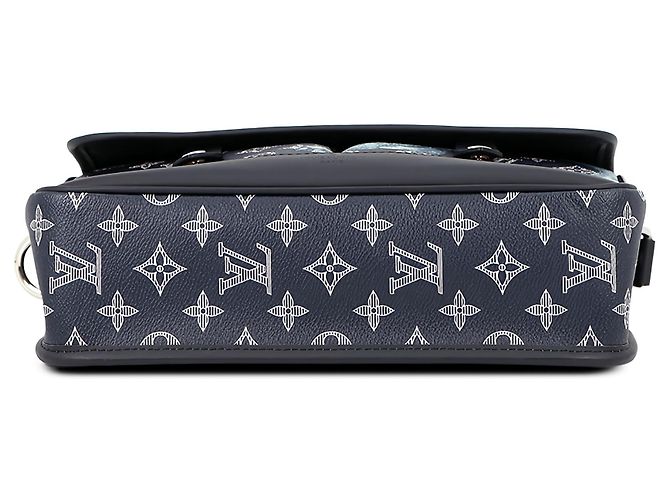 Louis Vuitton Blue Chapman Brothers Monogram Savane Messenger PM - vista 2