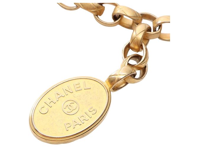 Chanel Mini Square Quilted Lambskin Bijoux Logo Chain Flap Verde - vista 12