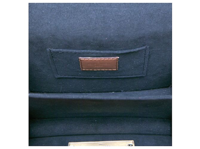 Louis Vuitton Brown Monogram Reverse Mini Dauphine Lock XL - Ansicht 4