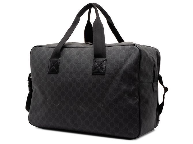 Borsa da viaggio Gucci Black GG Supreme - vista 2