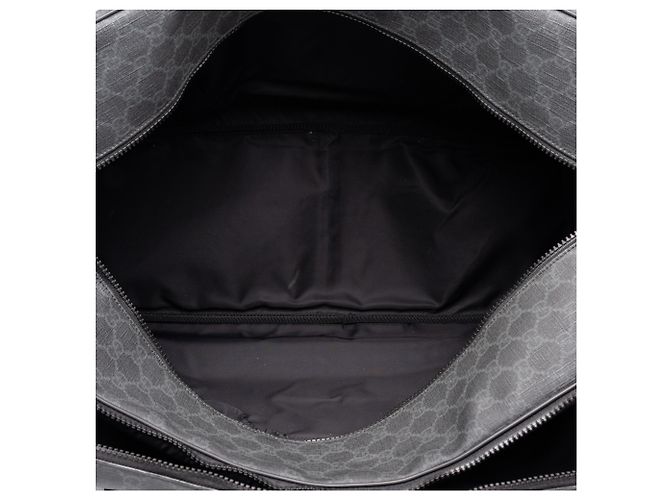 Borsa da viaggio Gucci Black GG Supreme - vista 4