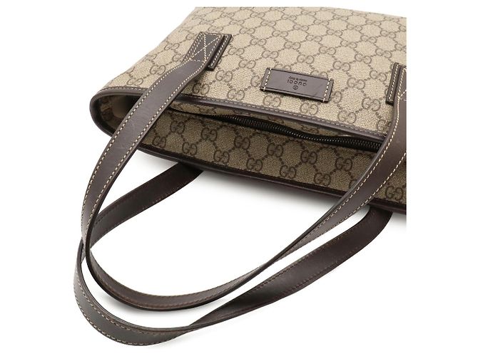 Borsa Tote Gucci GG Supreme Plus - vista 5