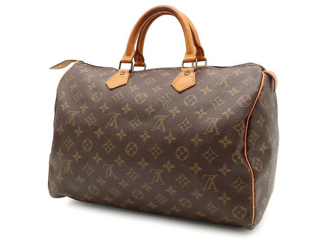 Borsa Louis Vuitton Monogram Speedy 35 - vista 3