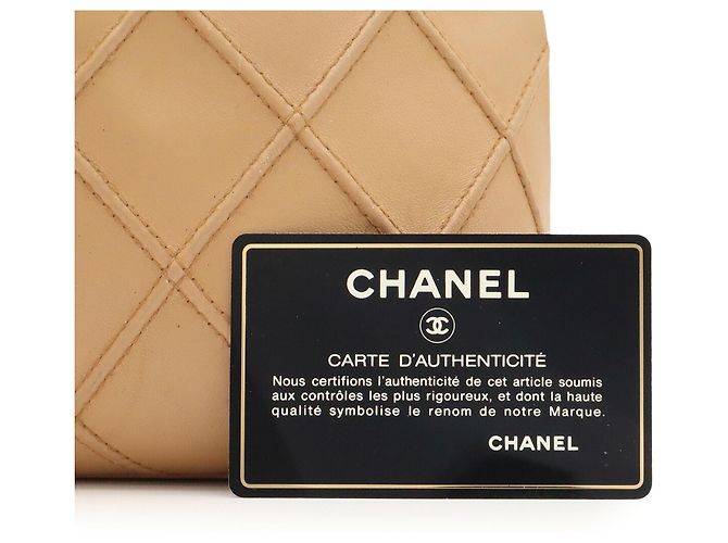Sac à main Chanel Flap Wild Stitch Coco Mark Turnlock - vue 10