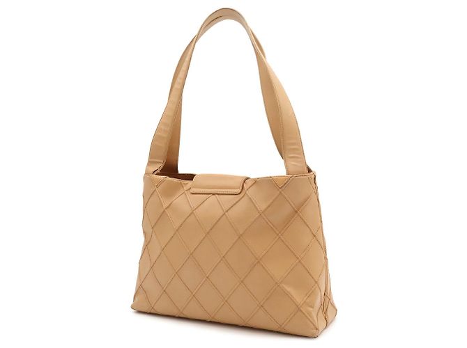 Sac à main Chanel Flap Wild Stitch Coco Mark Turnlock - vue 3