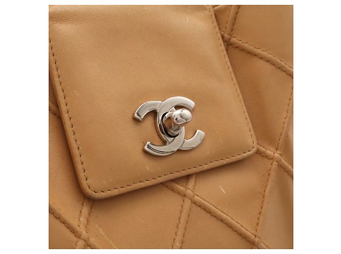 Sac à main Chanel Flap Wild Stitch Coco Mark Turnlock - vue 7