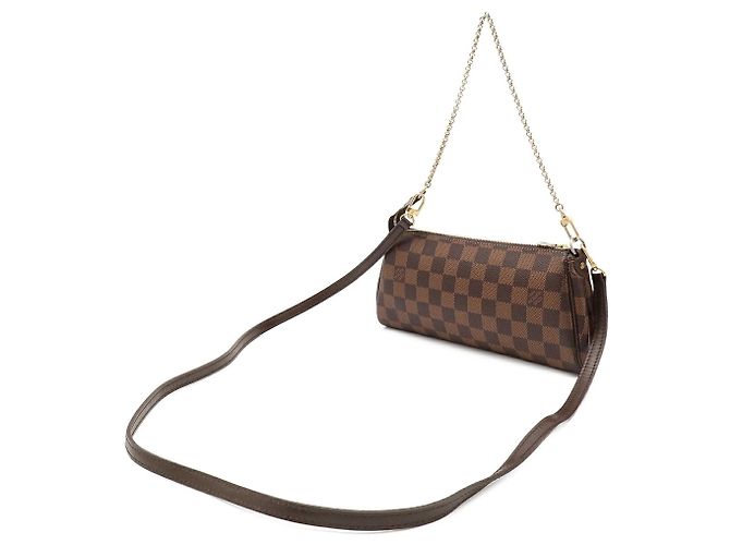 Louis Vuitton Damier Eva Handbag Pouch Clutch Bag - vista 3