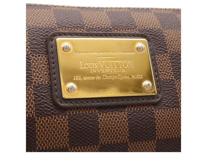 Louis Vuitton Damier Eva Handbag Pouch Clutch Bag - vista 8