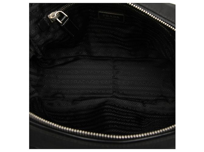 Borsa Tote Prada con placca logo triangolare - vista 4