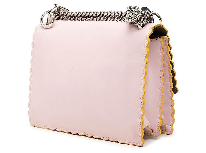 Borsa a tracolla e spalla con catena Fendi Kan I - vista 2