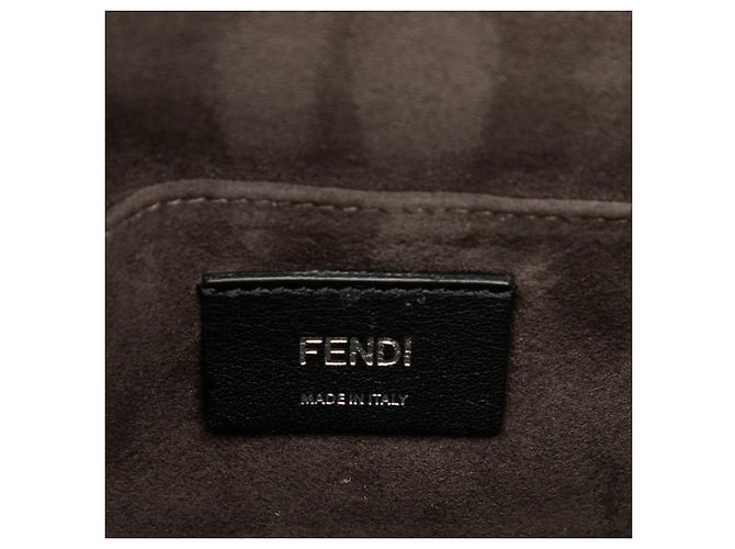 Borsa a tracolla e spalla con catena Fendi Kan I - vista 5