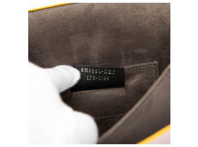 Borsa a tracolla e spalla con catena Fendi Kan I - vista 6
