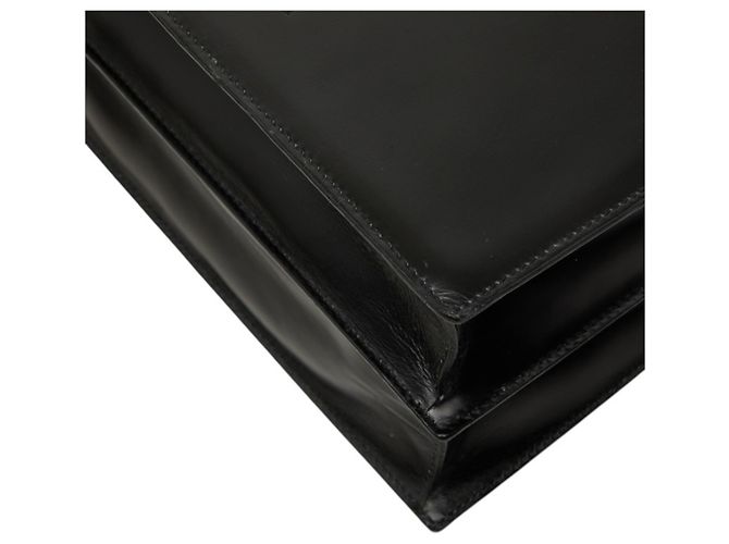 Bulgari Bolso de mano Bvlgari de cuero negro - vista 4
