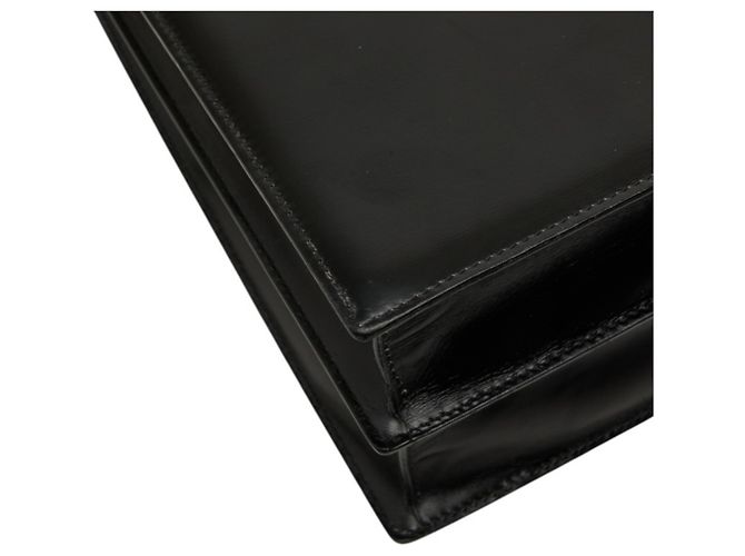 Bulgari Bolso de mano Bvlgari de cuero negro - vista 5