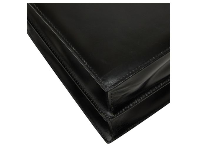 Bulgari Bolso de mano Bvlgari de cuero negro - vista 7