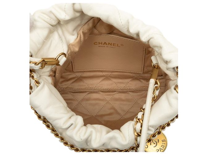 Sac à épaule Chanel 22 Coco Mark Chain - vue 4